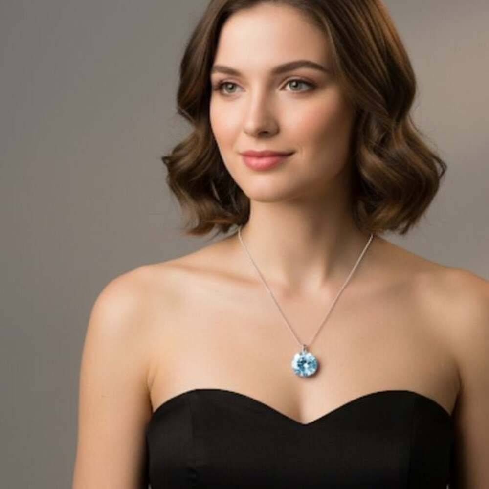 Gorjana Gold and  Glass Diamond Necklace